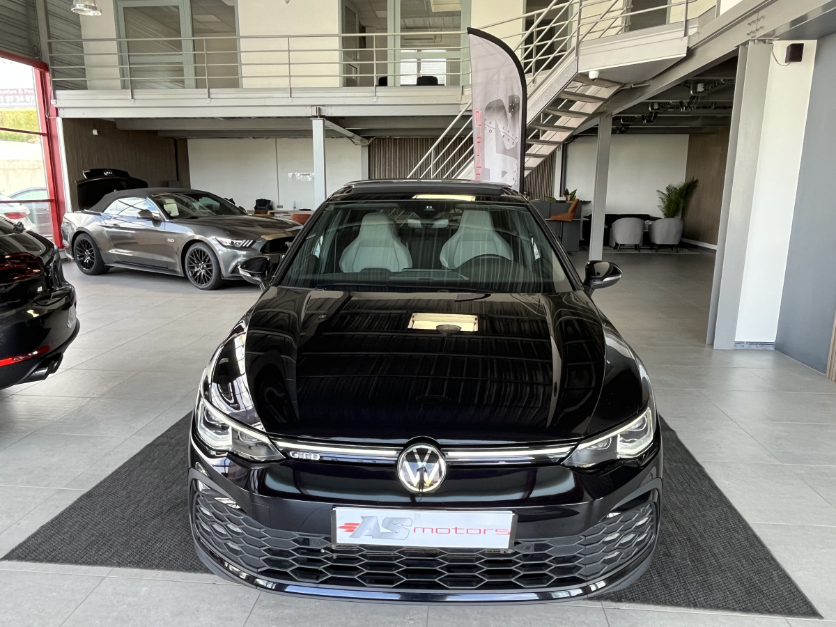 VOLKSWAGEN GOLF 8 GTD 2,0 TDI 200 DSG7 TOIT PANORAMIQUE GPS CAMERA  ATTELAGE HIFI HARMAN/KARDON IQ-DRIVE  REGULATEUR ADAPTATIF  LIMITEUR FULL LED APPLE CARPLAY KEYLESS DRIVE SELECT  EXCELLENT ETAT