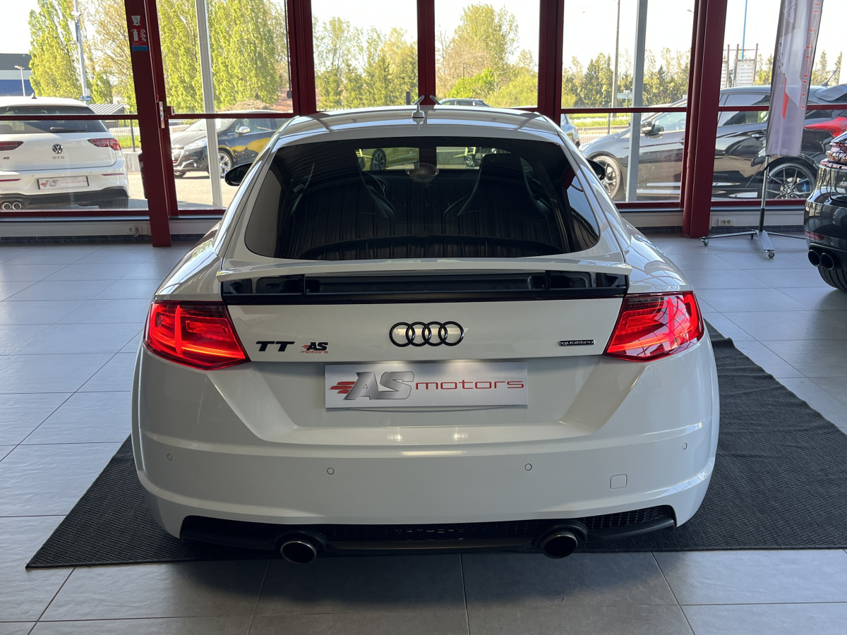AUDI TT 2,0 TFSI 230 S-LINE  QUATTRO S-TRONIC 6 GPS  KEYLESS DRIVE SELECT REGULATEUR LIMITEUR  HIFI B&O SIEGES RS FEUX FULL LED JANTES 19 RS EXCELLENT ETAT