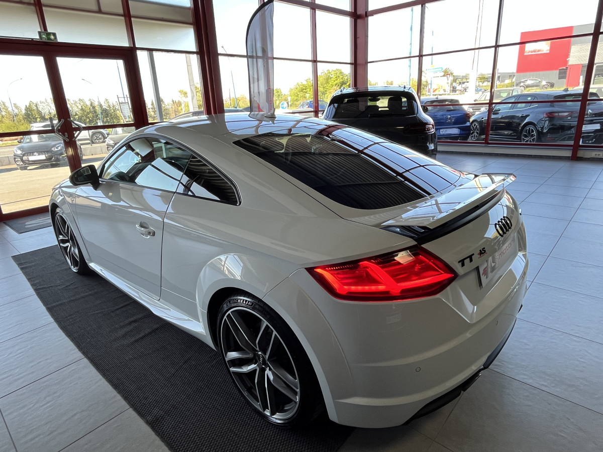 AUDI TT 2,0 TFSI 230 S-LINE  QUATTRO S-TRONIC 6 GPS  KEYLESS DRIVE SELECT REGULATEUR LIMITEUR  HIFI B&O SIEGES RS FEUX FULL LED JANTES 19 RS EXCELLENT ETAT