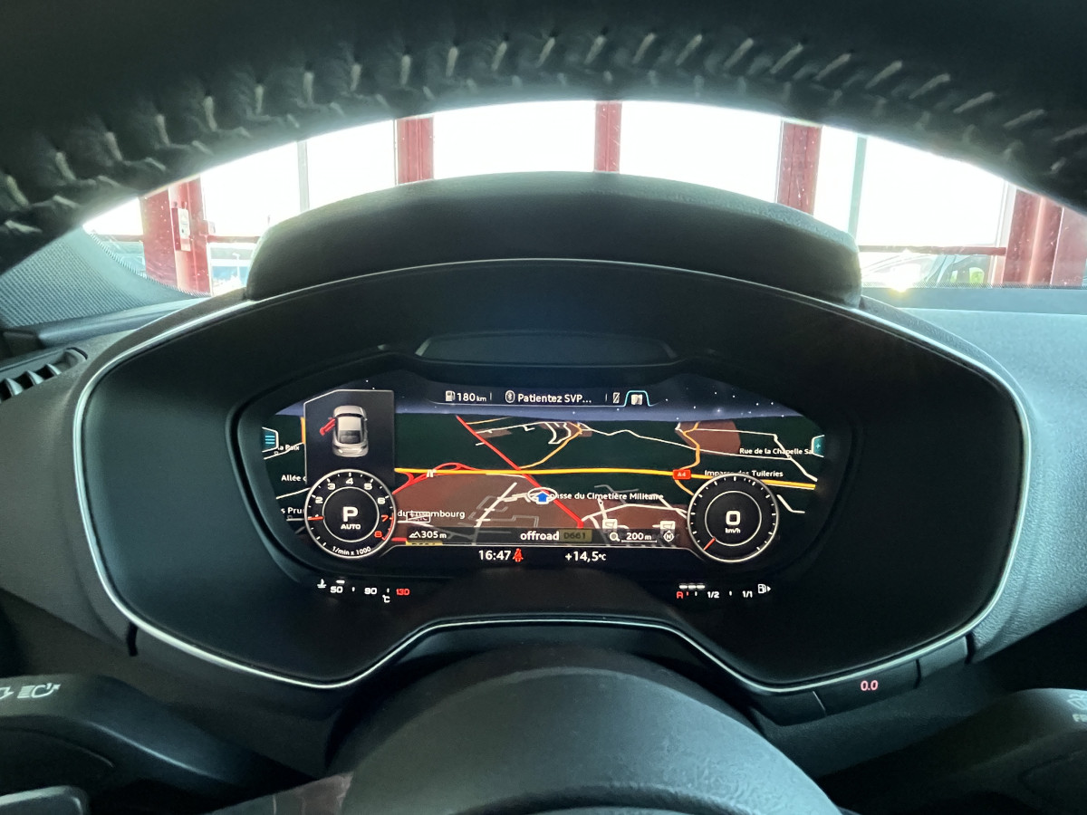 AUDI TT 2,0 TFSI 230 S-LINE  QUATTRO S-TRONIC 6 GPS  KEYLESS DRIVE SELECT REGULATEUR LIMITEUR  HIFI B&O SIEGES RS FEUX FULL LED JANTES 19 RS EXCELLENT ETAT