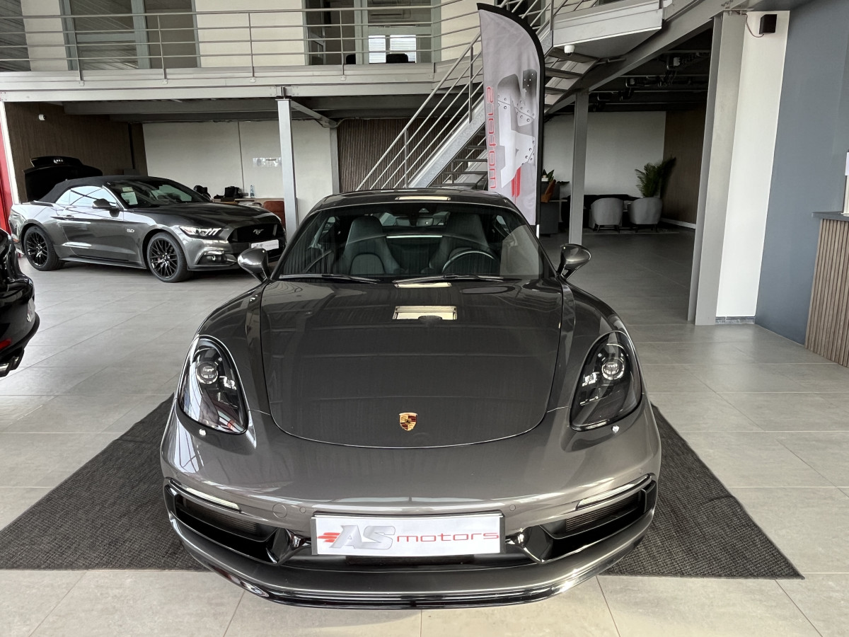 PORSCHE CAYMAN 718 S COUPE 2,5 TURBO 350 PDK GPS CAMERA REGULATEUR PASM PDLS  HIFI BOSE APPLE CARPLAY SIEGES SPORT PACK  SPORT DESIGN PACK CHRONO SPORT PACK CARBON ECHAPPEMENT SPORT JANTES 20