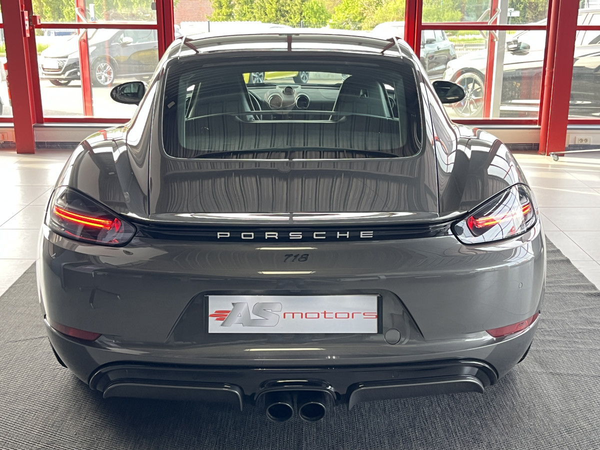 PORSCHE CAYMAN 718 S COUPE 2,5 TURBO 350 PDK GPS CAMERA REGULATEUR PASM PDLS  HIFI BOSE APPLE CARPLAY SIEGES SPORT PACK  SPORT DESIGN PACK CHRONO SPORT PACK CARBON ECHAPPEMENT SPORT JANTES 20