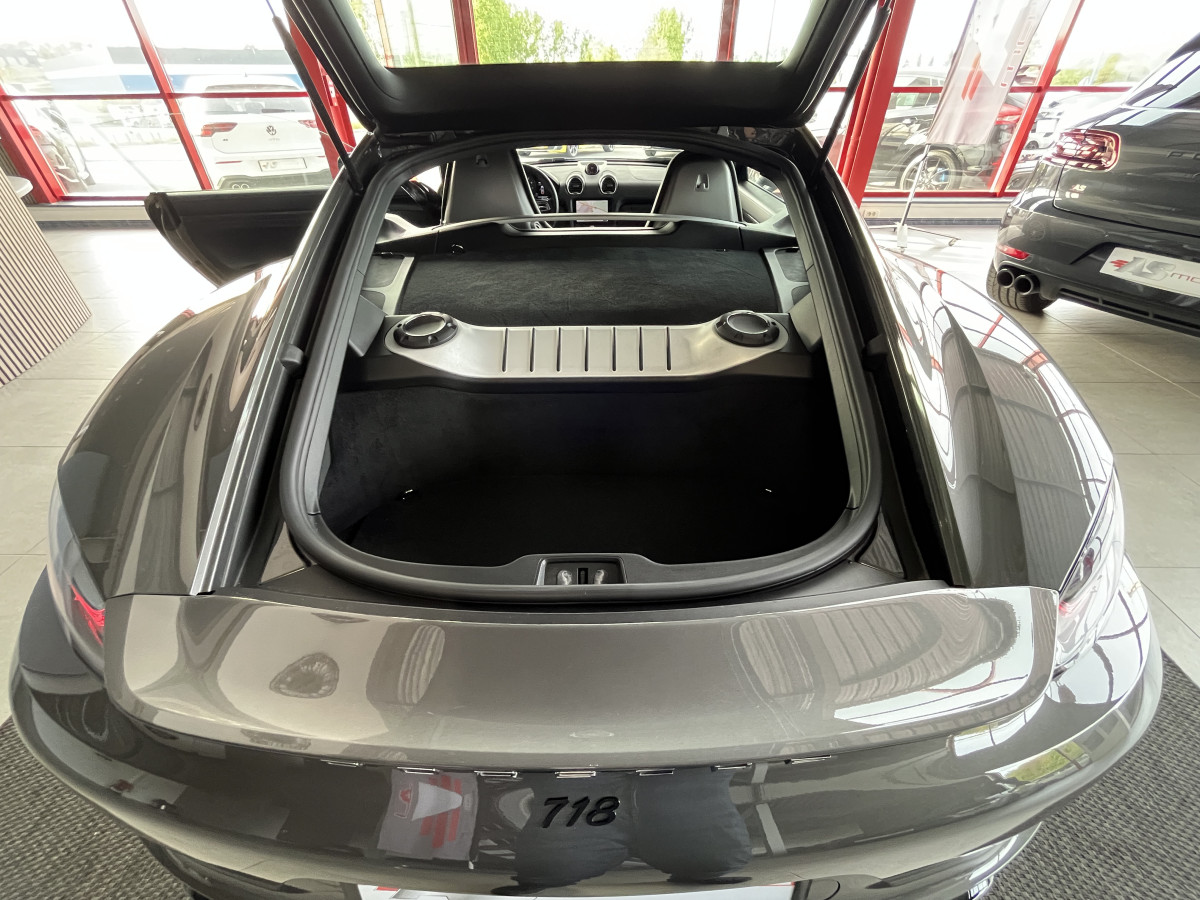PORSCHE CAYMAN 718 S COUPE 2,5 TURBO 350 PDK GPS CAMERA REGULATEUR PASM PDLS  HIFI BOSE APPLE CARPLAY SIEGES SPORT PACK  SPORT DESIGN PACK CHRONO SPORT PACK CARBON ECHAPPEMENT SPORT JANTES 20