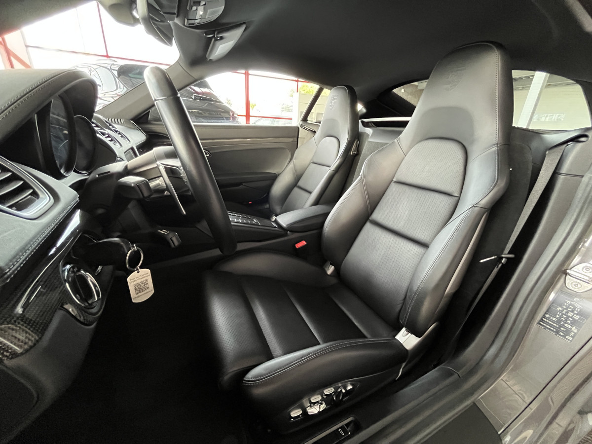 PORSCHE CAYMAN 718 S COUPE 2,5 TURBO 350 PDK GPS CAMERA REGULATEUR PASM PDLS  HIFI BOSE APPLE CARPLAY SIEGES SPORT PACK  SPORT DESIGN PACK CHRONO SPORT PACK CARBON ECHAPPEMENT SPORT JANTES 20