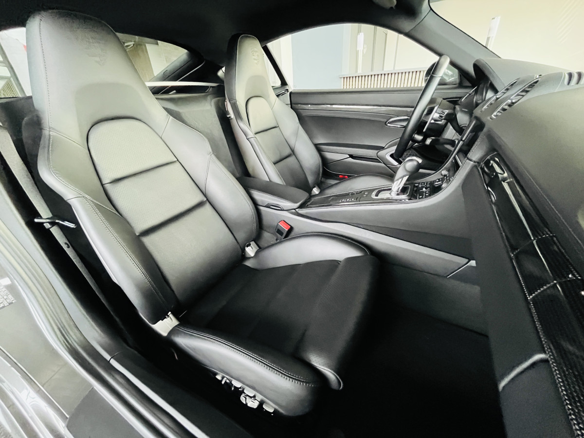PORSCHE CAYMAN 718 S COUPE 2,5 TURBO 350 PDK GPS CAMERA REGULATEUR PASM PDLS  HIFI BOSE APPLE CARPLAY SIEGES SPORT PACK  SPORT DESIGN PACK CHRONO SPORT PACK CARBON ECHAPPEMENT SPORT JANTES 20
