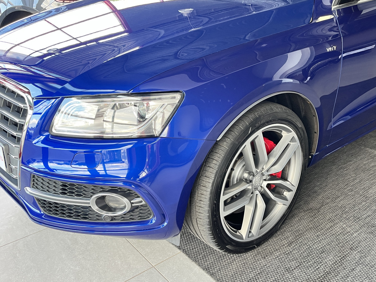 AUDI SQ5 3,0  TDI V6 313 BVA8 QUATTRO TOIT PANORAMIQUE OUVRANT ATTELAGE  GPS CAMERA HIFI B&O KEYLESS  BI-XENON  PARK PILOT PACK CARBON  REGULATEUR  DRIVE SELECT JANTE 21  EXCELLENT ETAT