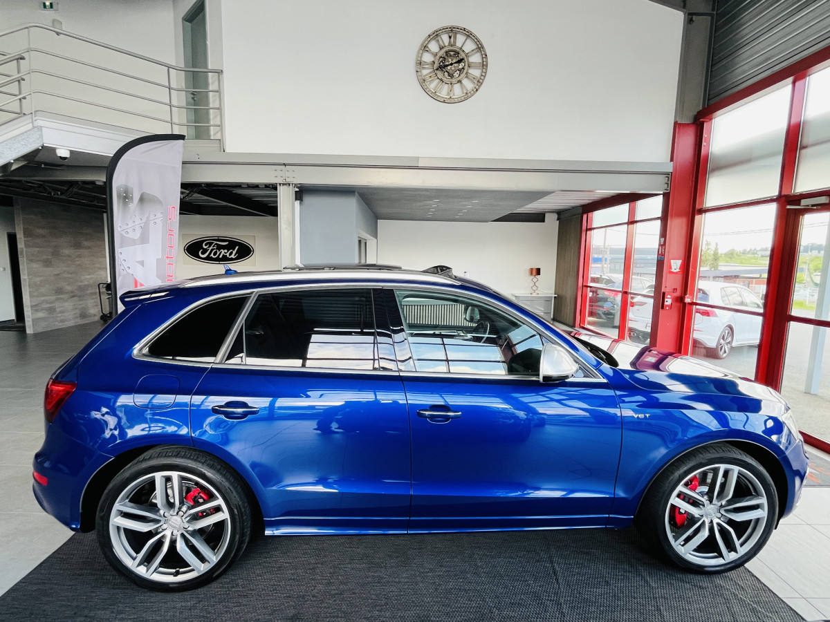 AUDI SQ5 3,0  TDI V6 313 BVA8 QUATTRO TOIT PANORAMIQUE OUVRANT ATTELAGE  GPS CAMERA HIFI B&O KEYLESS  BI-XENON  PARK PILOT PACK CARBON  REGULATEUR  DRIVE SELECT JANTE 21  EXCELLENT ETAT