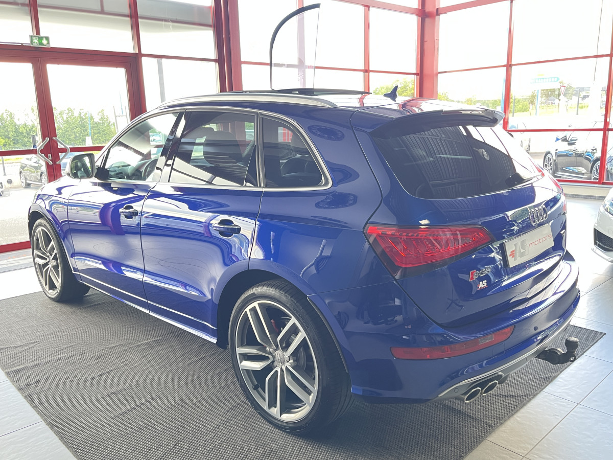 AUDI SQ5 3,0  TDI V6 313 BVA8 QUATTRO TOIT PANORAMIQUE OUVRANT ATTELAGE  GPS CAMERA HIFI B&O KEYLESS  BI-XENON  PARK PILOT PACK CARBON  REGULATEUR  DRIVE SELECT JANTE 21  EXCELLENT ETAT