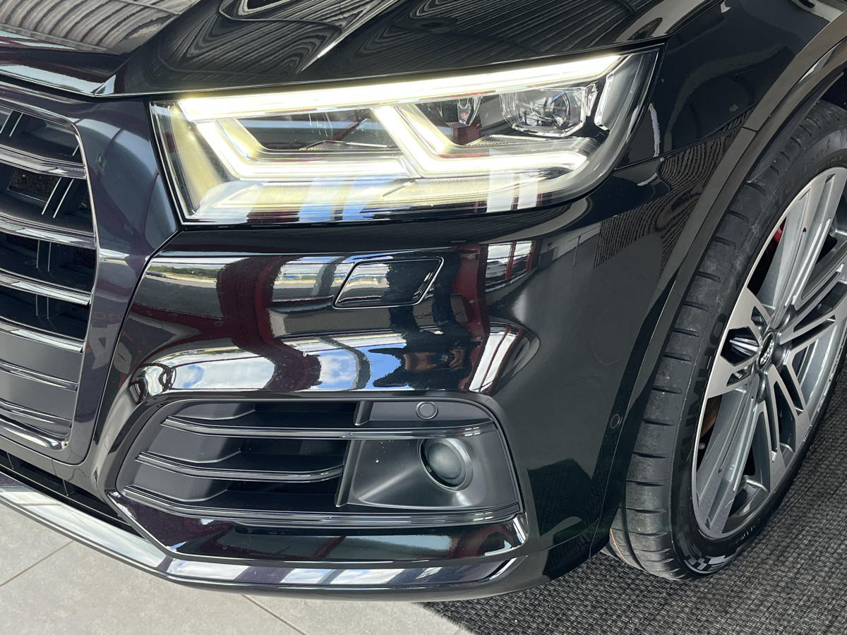 AUDI SQ5 3,0 TDI V6 347 BVA8 QUATTRO TOIT PANORAMIQUE OUVRANT  ATTELAGE ELECTRIQUE GPS  CAMERA 360 ACC DCC HIFI B&O KEYLESS REGULATEUR LIMITEUR  PHARES MATRIX  LED  PARK PILOT FULL CUIR  DRIVE SELECT JANTE 21 AFFICHAGE TETE HAUTE  EXCELLENT ETAT