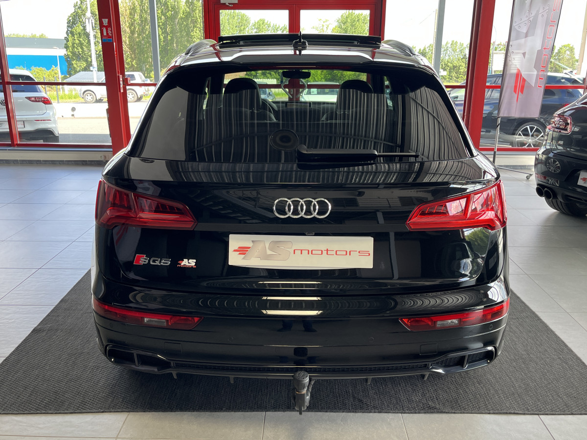 AUDI SQ5 3,0 TDI V6 347 BVA8 QUATTRO TOIT PANORAMIQUE OUVRANT  ATTELAGE ELECTRIQUE GPS  CAMERA 360 ACC DCC HIFI B&O KEYLESS REGULATEUR LIMITEUR  PHARES MATRIX  LED  PARK PILOT FULL CUIR  DRIVE SELECT JANTE 21 AFFICHAGE TETE HAUTE  EXCELLENT ETAT