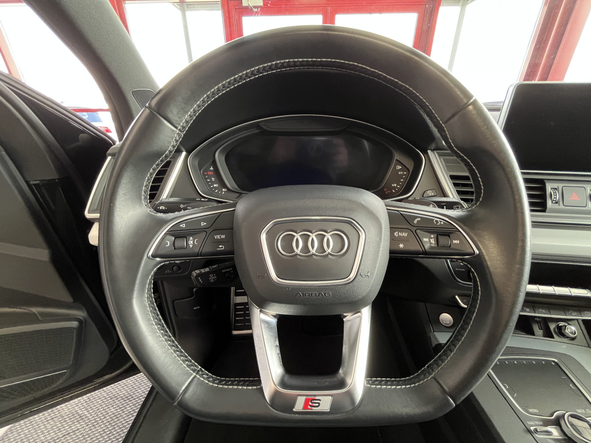 AUDI SQ5 3,0 TDI V6 347 BVA8 QUATTRO TOIT PANORAMIQUE OUVRANT  ATTELAGE ELECTRIQUE GPS  CAMERA 360 ACC DCC HIFI B&O KEYLESS REGULATEUR LIMITEUR  PHARES MATRIX  LED  PARK PILOT FULL CUIR  DRIVE SELECT JANTE 21 AFFICHAGE TETE HAUTE  EXCELLENT ETAT