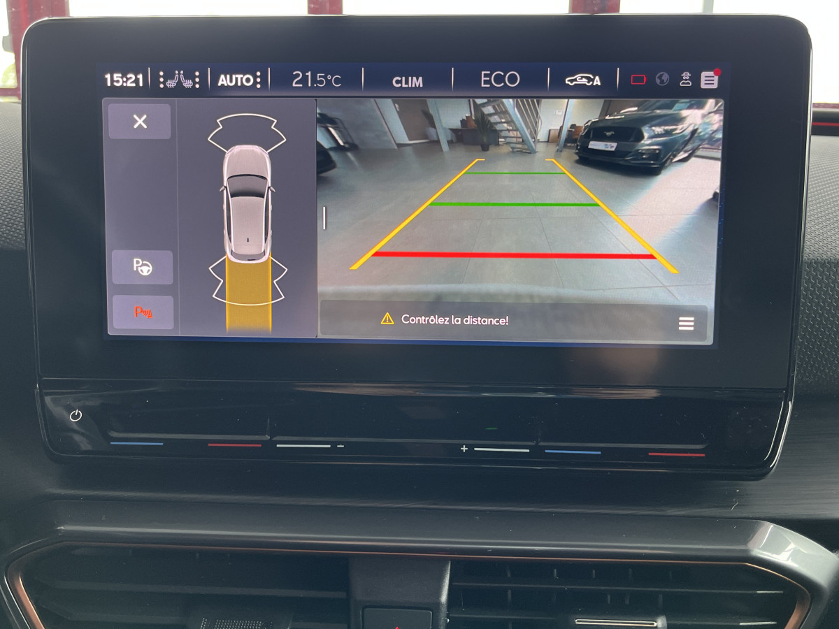 CUPRA LEON 1,4 E-HYBRID 245 DSG6 GPS CAMERA APPLE CARPLAY KEYLESS FULL LED VIRTUAL COCKPIT PARK PILOT DRIVE PROFILE REGULATEUR LIMITEUR EXCELLENT ETAT