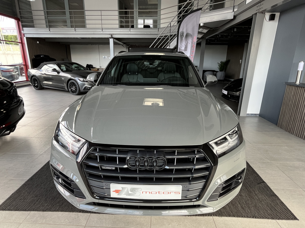 AUDI Q5 50 TDI 3,0 V6 286 BVA QUATTRO  TOIT PANORAMIQUE HIFI B&O VIRTUAL COCKPIT  KEYLESS CARPLAY GPS CAMERA MATRIX LED  REGULATEUR LIMITEUR PARK PILOT AFFICHAGE TETE HAUTE JANTES 20 EXCELLENT ETAT