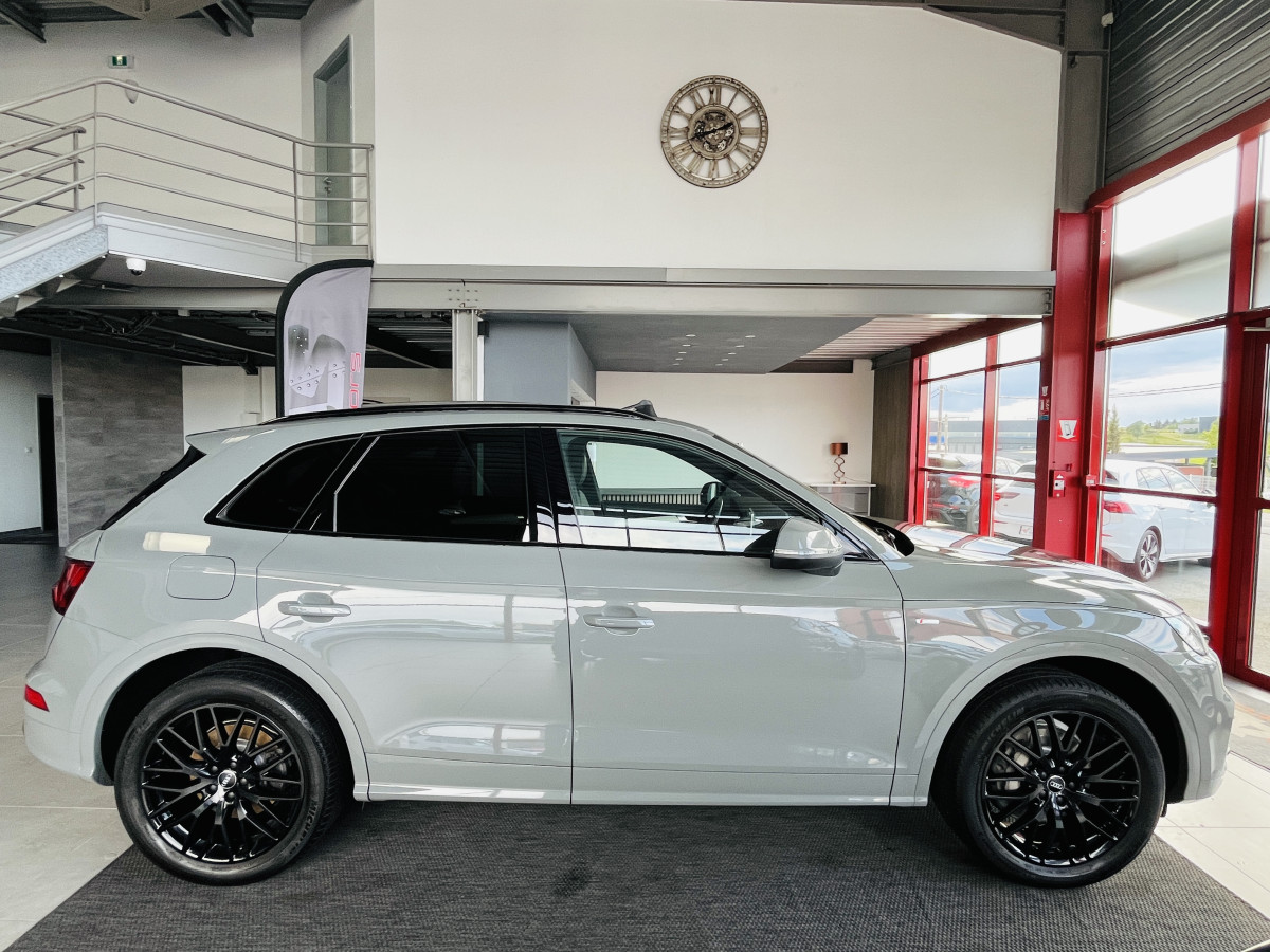 AUDI Q5 50 TDI 3,0 V6 286 BVA QUATTRO  TOIT PANORAMIQUE HIFI B&O VIRTUAL COCKPIT  KEYLESS CARPLAY GPS CAMERA MATRIX LED  REGULATEUR LIMITEUR PARK PILOT AFFICHAGE TETE HAUTE JANTES 20 EXCELLENT ETAT