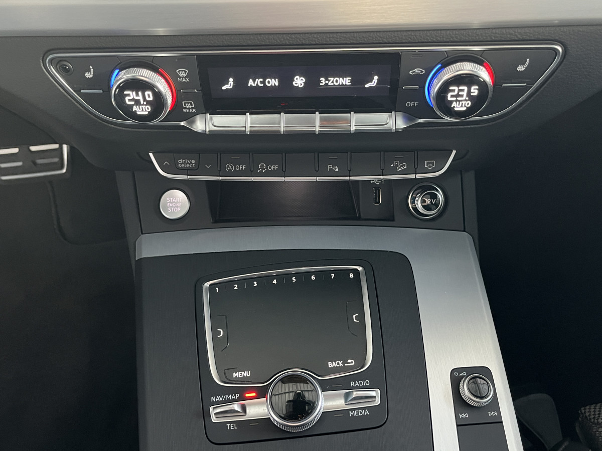 AUDI Q5 50 TDI 3,0 V6 286 BVA QUATTRO  TOIT PANORAMIQUE HIFI B&O VIRTUAL COCKPIT  KEYLESS CARPLAY GPS CAMERA MATRIX LED  REGULATEUR LIMITEUR PARK PILOT AFFICHAGE TETE HAUTE JANTES 20 EXCELLENT ETAT