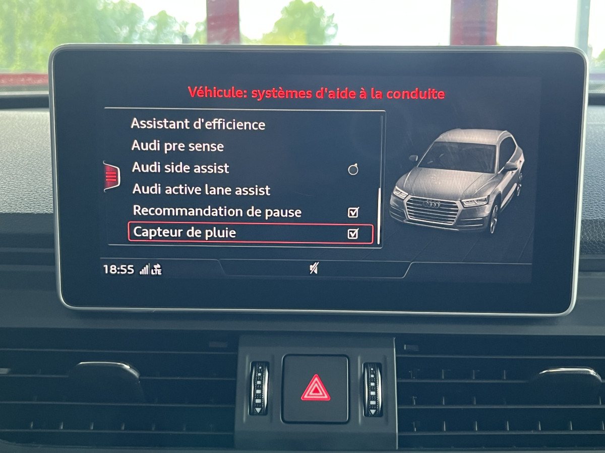 AUDI Q5 50 TDI 3,0 V6 286 BVA QUATTRO  TOIT PANORAMIQUE HIFI B&O VIRTUAL COCKPIT  KEYLESS CARPLAY GPS CAMERA MATRIX LED  REGULATEUR LIMITEUR PARK PILOT AFFICHAGE TETE HAUTE JANTES 20 EXCELLENT ETAT