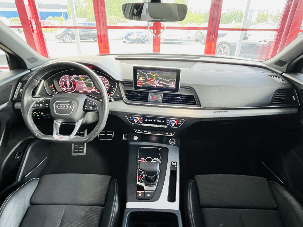 AUDI Q5 50 TDI 3,0 V6 286 BVA QUATTRO  TOIT PANORAMIQUE HIFI B&O VIRTUAL COCKPIT  KEYLESS CARPLAY GPS CAMERA MATRIX LED  REGULATEUR LIMITEUR PARK PILOT AFFICHAGE TETE HAUTE JANTES 20 EXCELLENT ETAT