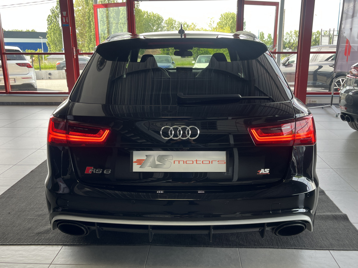 AUDI RS6 AVANT 4,0 V8 TFSI 560 QUATTRO GPS CAMERA KEYLESS HIFI BOSE MATRIX LED  DRIVE SELECT CARBON REGULATEUR SIEGES RECARO RS JANTES 20 EXCELLENT ETAT
