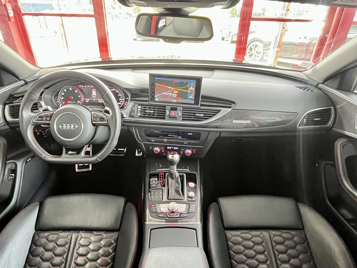 AUDI RS6 AVANT 4,0 V8 TFSI 560 QUATTRO GPS CAMERA KEYLESS HIFI BOSE MATRIX LED  DRIVE SELECT CARBON REGULATEUR SIEGES RECARO RS JANTES 20 EXCELLENT ETAT