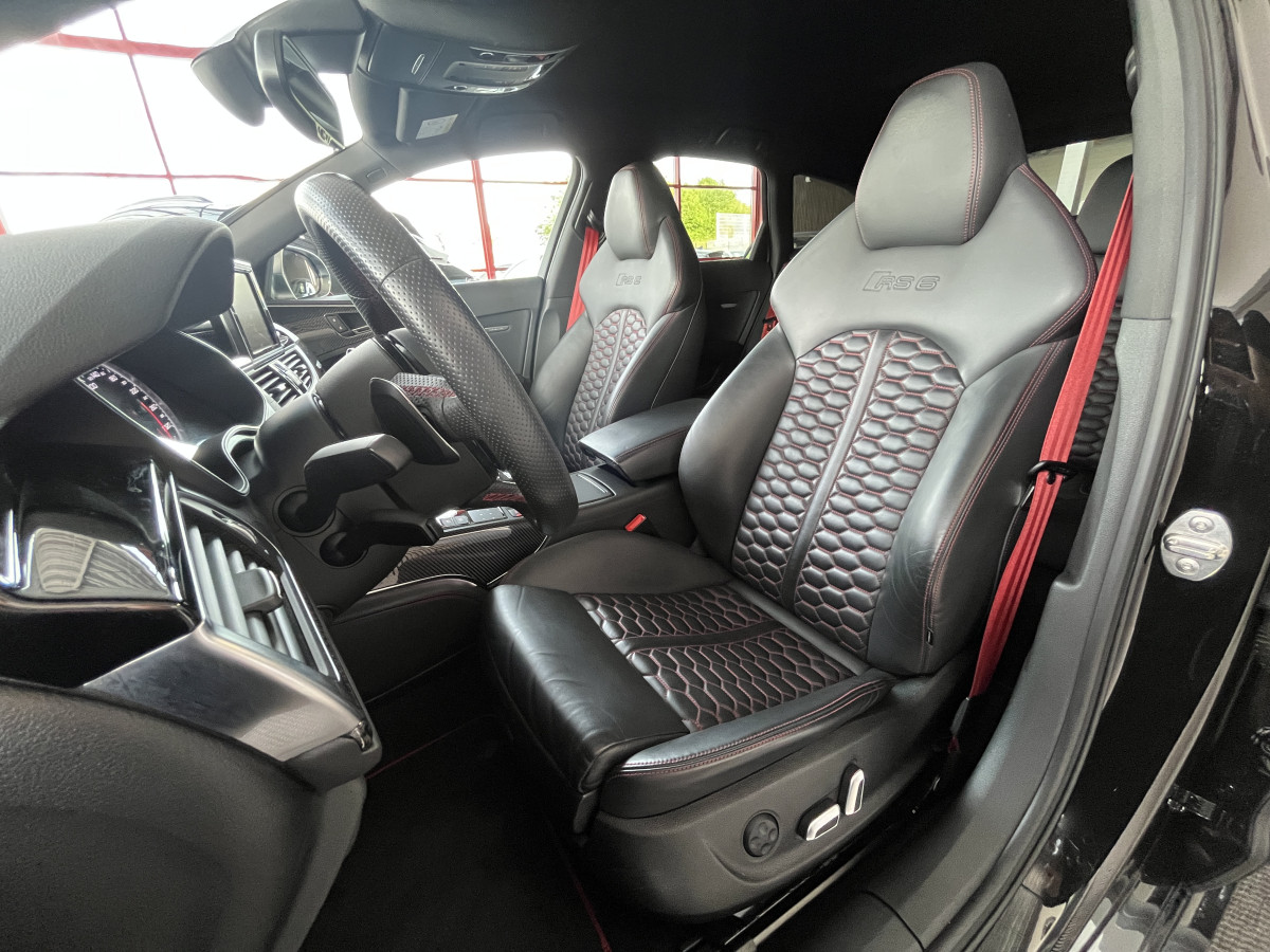 AUDI RS6 AVANT 4,0 V8 TFSI 560 QUATTRO GPS CAMERA KEYLESS HIFI BOSE MATRIX LED  DRIVE SELECT CARBON REGULATEUR SIEGES RECARO RS JANTES 20 EXCELLENT ETAT