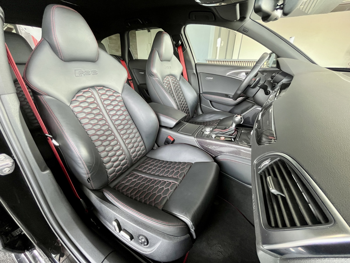 AUDI RS6 AVANT 4,0 V8 TFSI 560 QUATTRO GPS CAMERA KEYLESS HIFI BOSE MATRIX LED  DRIVE SELECT CARBON REGULATEUR SIEGES RECARO RS JANTES 20 EXCELLENT ETAT