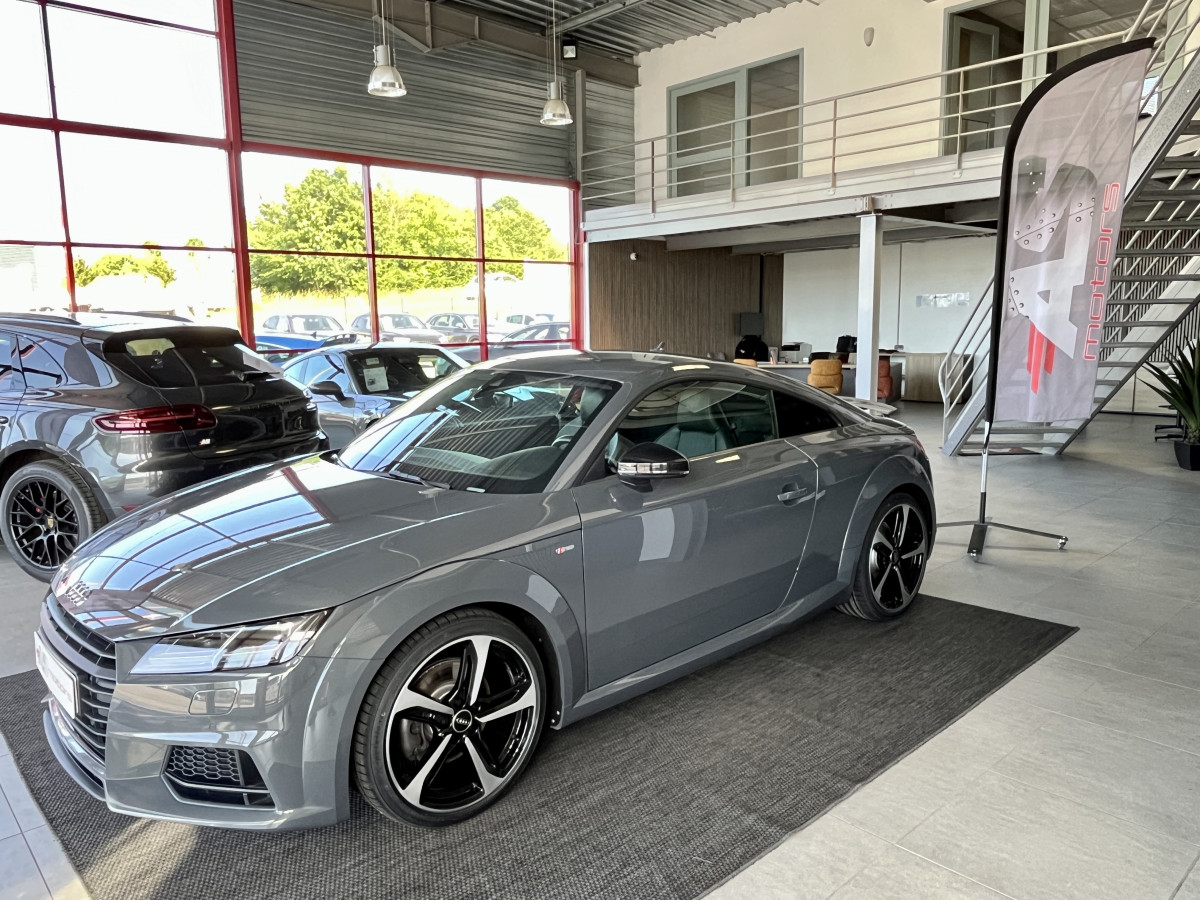 AUDI TT COUPÉ  2,0 TFSI 230 S-LINE GPS VIRTUAL COCKPIT AUDI SOUND  KEYLESS DRIVE SELECT REGULATEUR LIMITEUR  SIEGES RS FEUX FULL LED JANTES 19 RS EXCELLENT ETAT