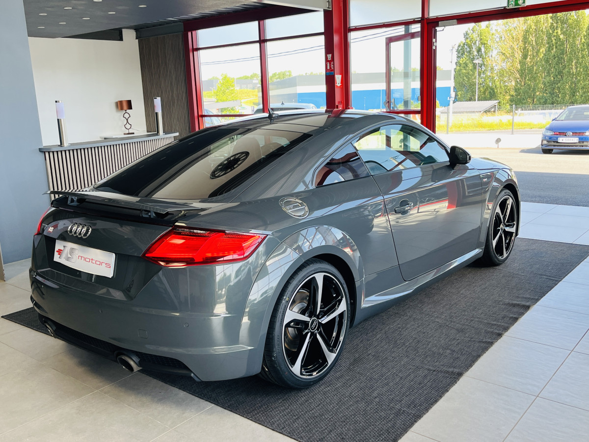 AUDI TT COUPÉ  2,0 TFSI 230 S-LINE GPS VIRTUAL COCKPIT AUDI SOUND  KEYLESS DRIVE SELECT REGULATEUR LIMITEUR  SIEGES RS FEUX FULL LED JANTES 19 RS EXCELLENT ETAT