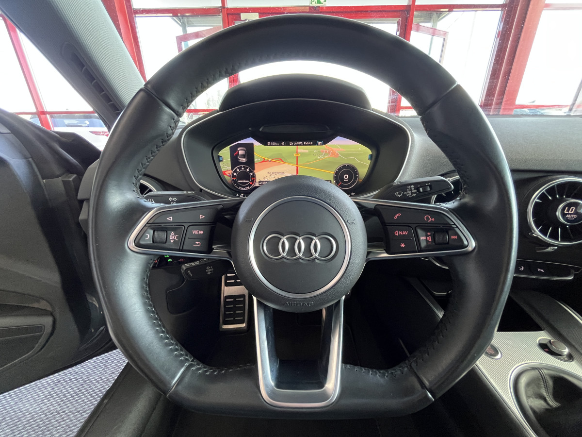AUDI TT COUPÉ  2,0 TFSI 230 S-LINE GPS VIRTUAL COCKPIT AUDI SOUND  KEYLESS DRIVE SELECT REGULATEUR LIMITEUR  SIEGES RS FEUX FULL LED JANTES 19 RS EXCELLENT ETAT