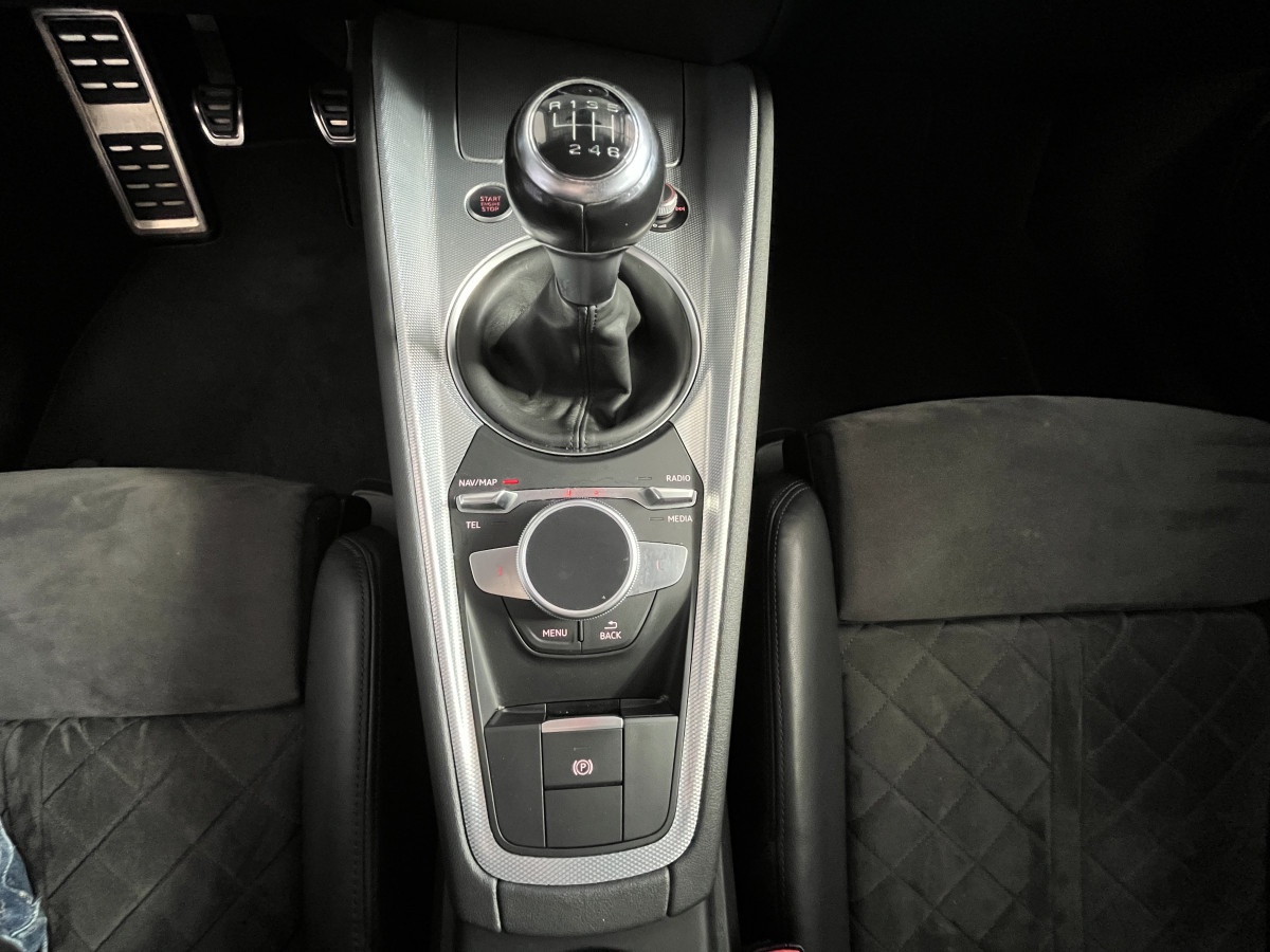 AUDI TT COUPÉ  2,0 TFSI 230 S-LINE GPS VIRTUAL COCKPIT AUDI SOUND  KEYLESS DRIVE SELECT REGULATEUR LIMITEUR  SIEGES RS FEUX FULL LED JANTES 19 RS EXCELLENT ETAT