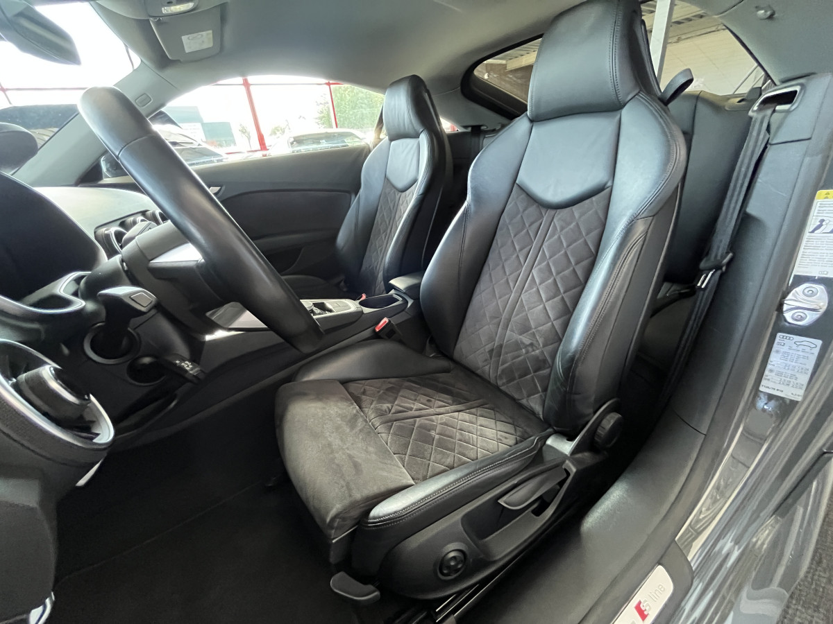 AUDI TT COUPÉ  2,0 TFSI 230 S-LINE GPS VIRTUAL COCKPIT AUDI SOUND  KEYLESS DRIVE SELECT REGULATEUR LIMITEUR  SIEGES RS FEUX FULL LED JANTES 19 RS EXCELLENT ETAT