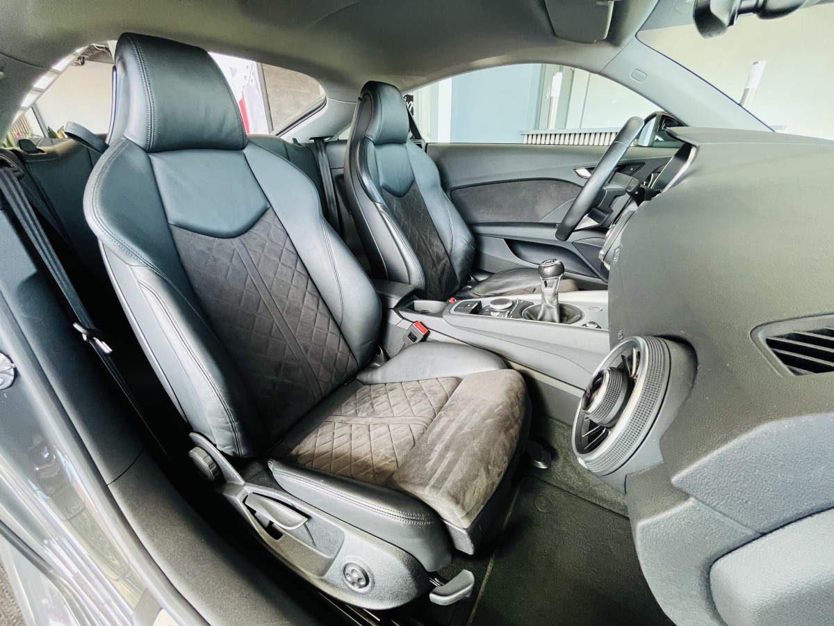 AUDI TT COUPÉ  2,0 TFSI 230 S-LINE GPS VIRTUAL COCKPIT AUDI SOUND  KEYLESS DRIVE SELECT REGULATEUR LIMITEUR  SIEGES RS FEUX FULL LED JANTES 19 RS EXCELLENT ETAT