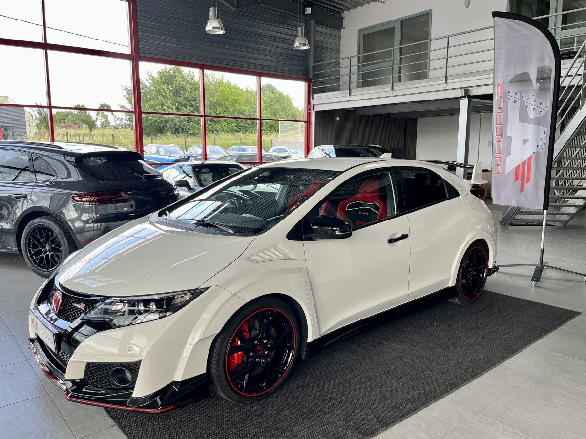 HONDA CIVIC 2,0 I-VTEC 310 TYPE R GT NUMEROTÉ R-02442 GPS CAMERA REGULATEUR KEYLESS FULL LED RECARO PARK PILOT  EXCELLENT ETAT