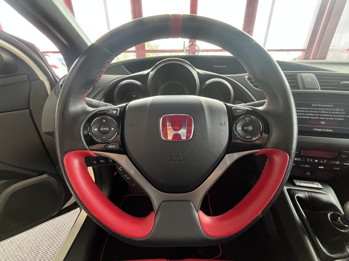 HONDA CIVIC 2,0 I-VTEC 310 TYPE R GT NUMEROTÉ R-02442 GPS CAMERA REGULATEUR KEYLESS FULL LED RECARO PARK PILOT  EXCELLENT ETAT