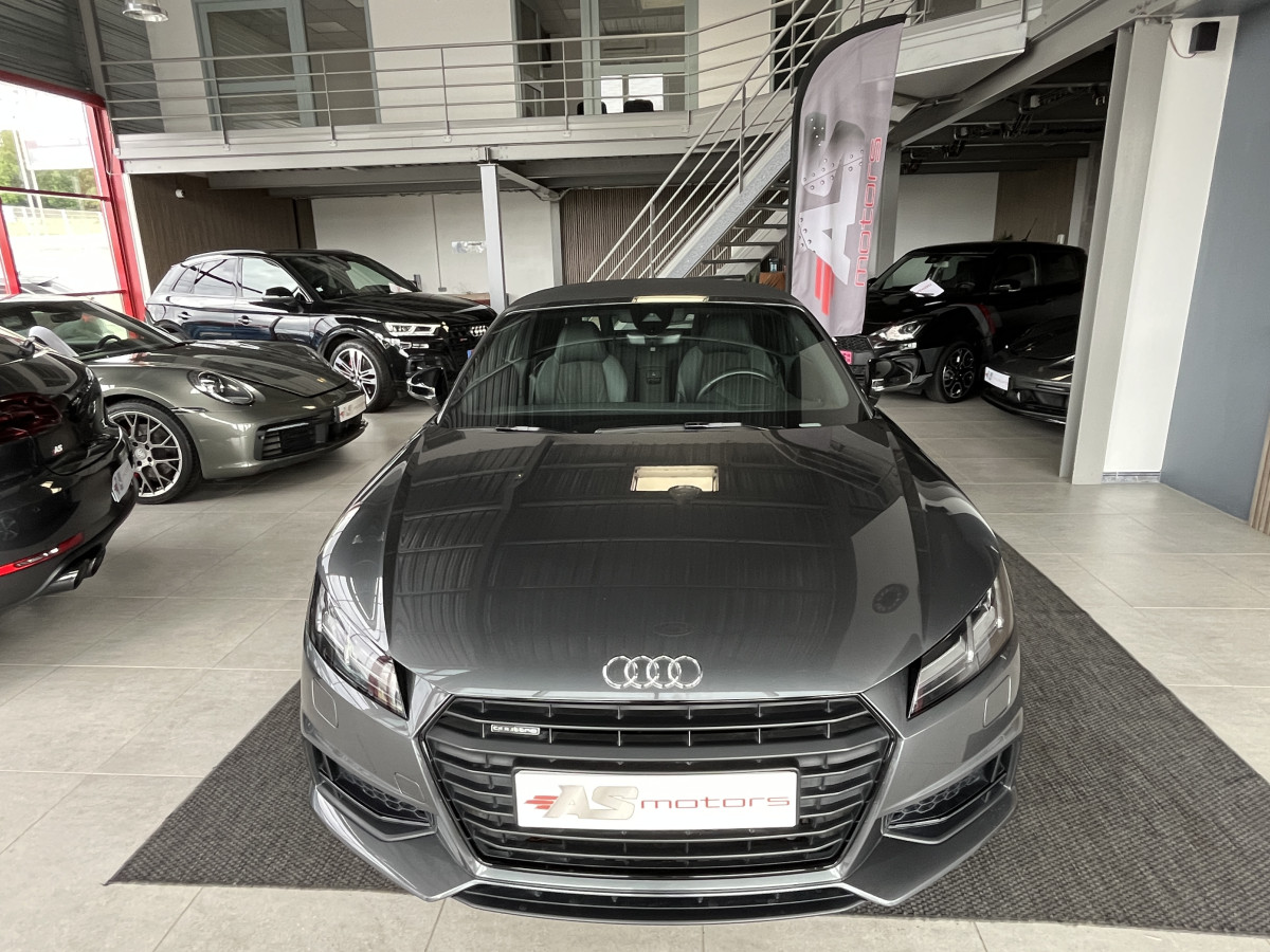 AUDI TT CABRIOLET 2,0 TFSI 230 S-LINE S-TRONIC7 QUATTRO  VIRTUAL COCKPIT HIFI B&O  KEYLESS DRIVE  SIEGES RS FEUX FULL LED JANTES 19 RS EXCELLENT ETAT