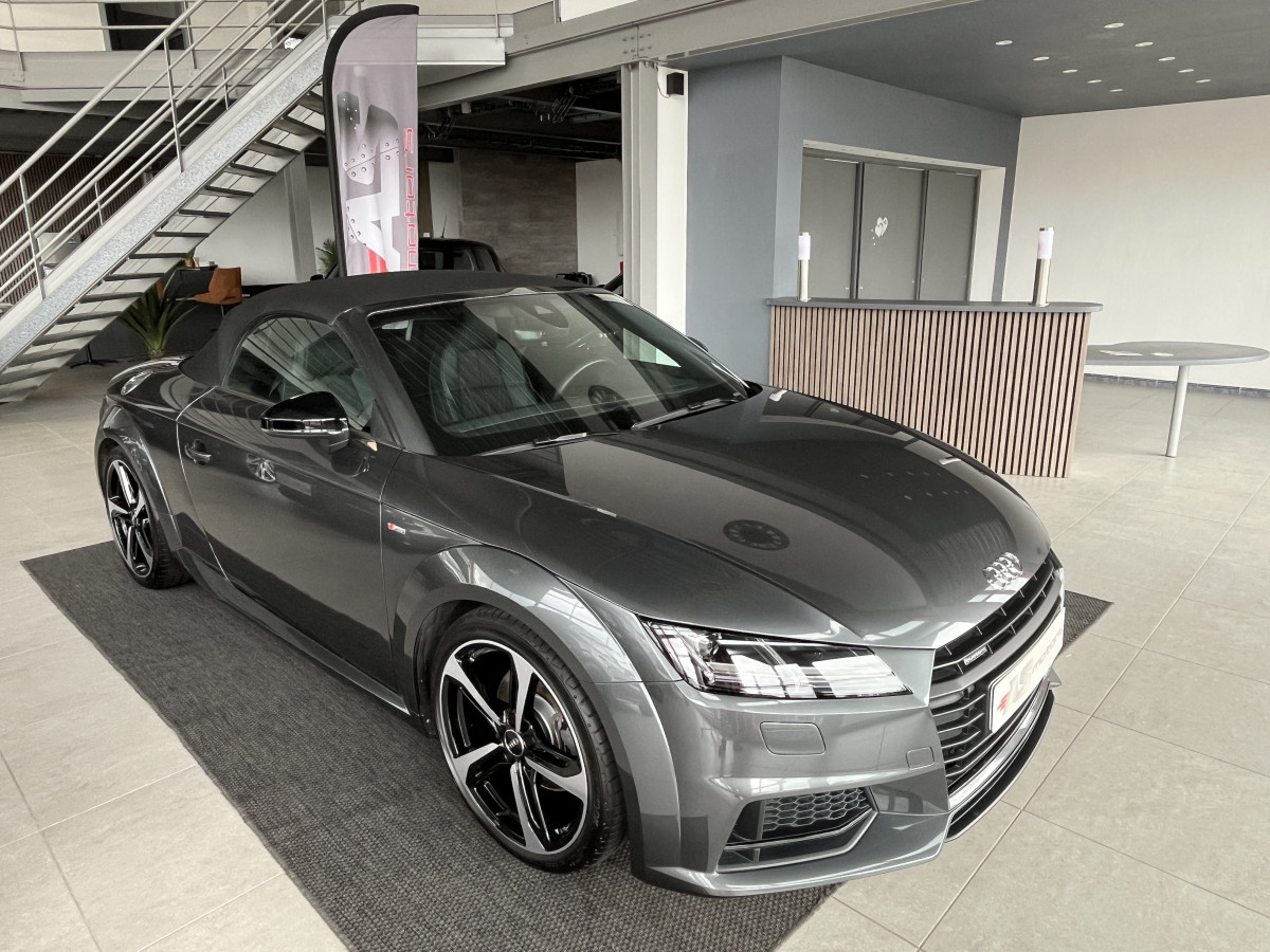 AUDI TT CABRIOLET 2,0 TFSI 230 S-LINE S-TRONIC7 QUATTRO  VIRTUAL COCKPIT HIFI B&O  KEYLESS DRIVE  SIEGES RS FEUX FULL LED JANTES 19 RS EXCELLENT ETAT