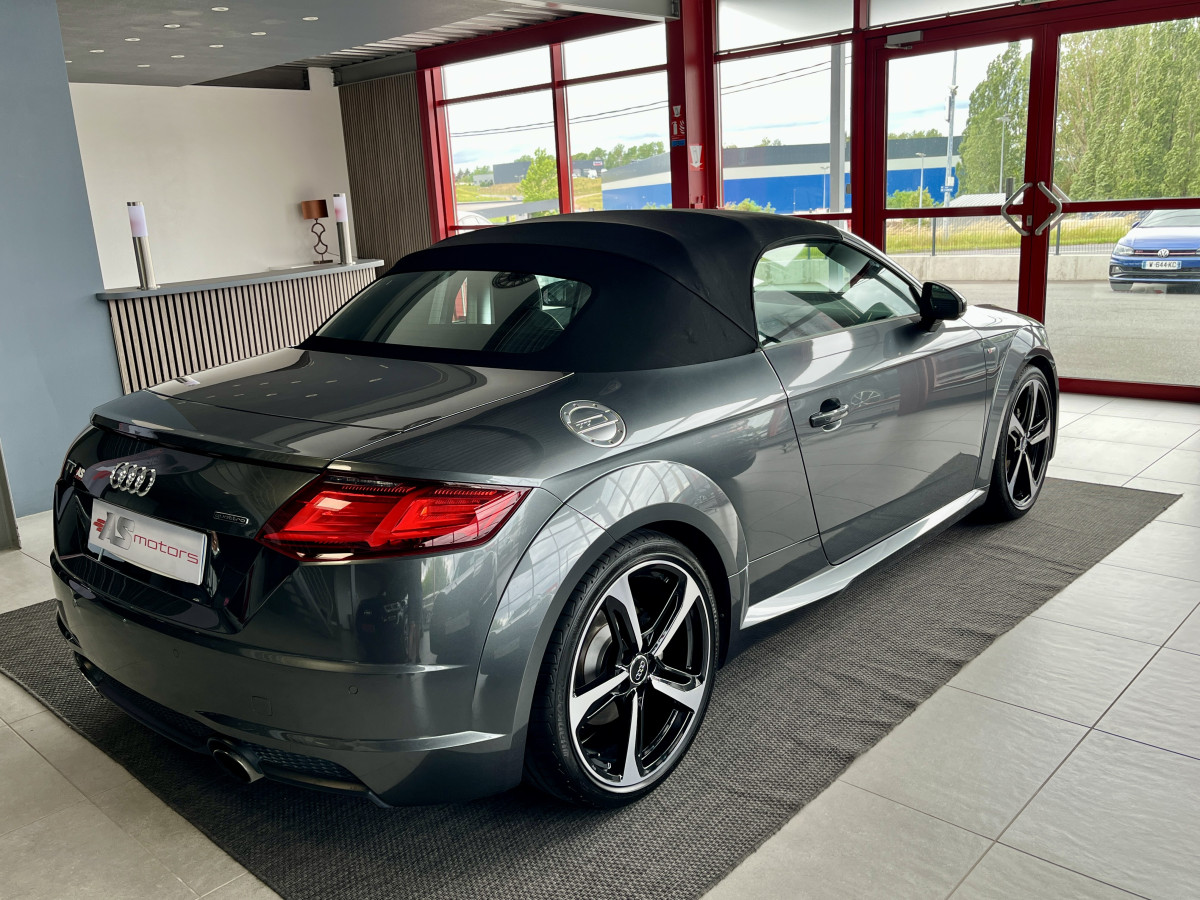 AUDI TT CABRIOLET 2,0 TFSI 230 S-LINE S-TRONIC7 QUATTRO  VIRTUAL COCKPIT HIFI B&O  KEYLESS DRIVE  SIEGES RS FEUX FULL LED JANTES 19 RS EXCELLENT ETAT