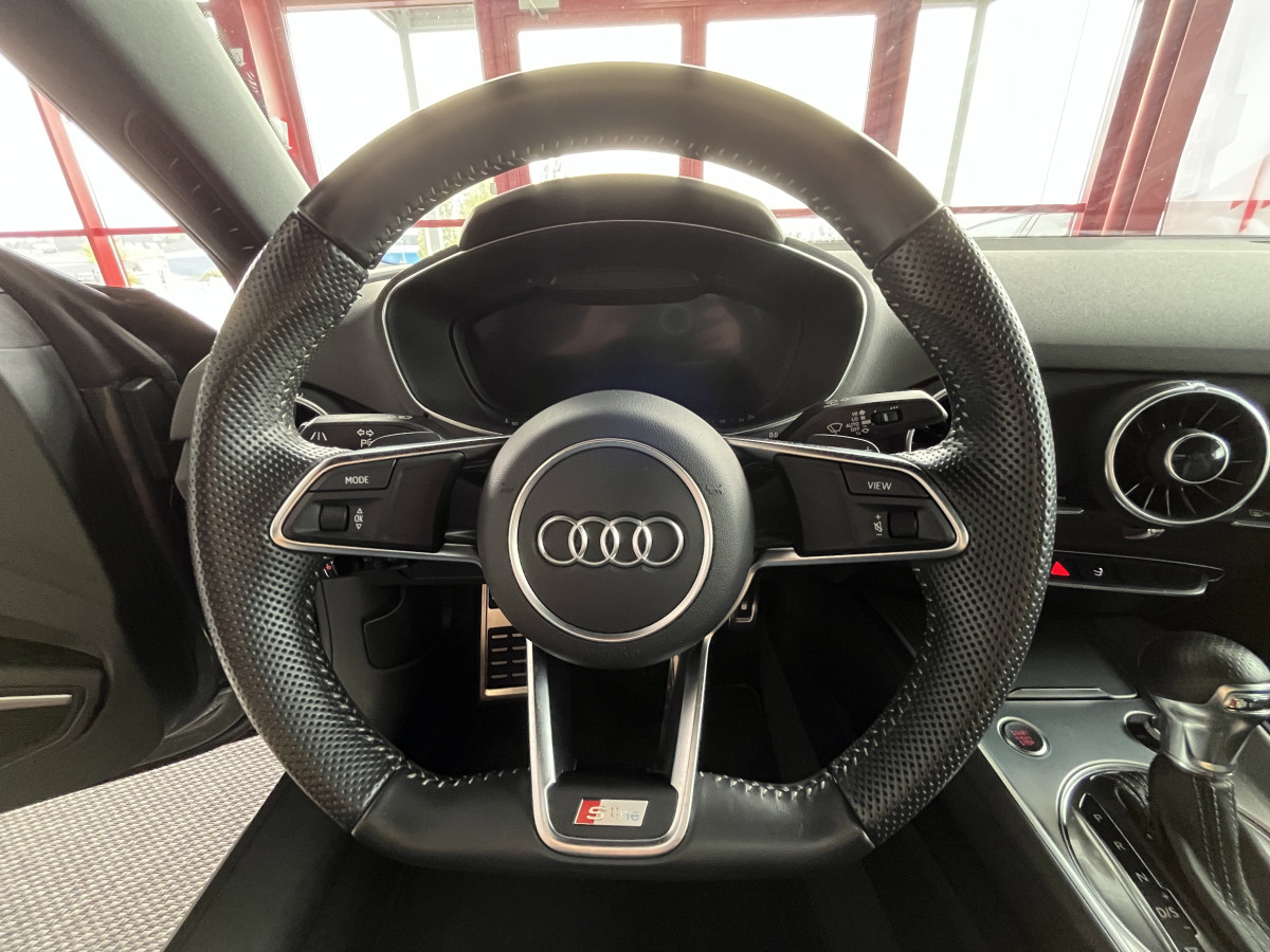 AUDI TT CABRIOLET 2,0 TFSI 230 S-LINE S-TRONIC7 QUATTRO  VIRTUAL COCKPIT HIFI B&O  KEYLESS DRIVE  SIEGES RS FEUX FULL LED JANTES 19 RS EXCELLENT ETAT