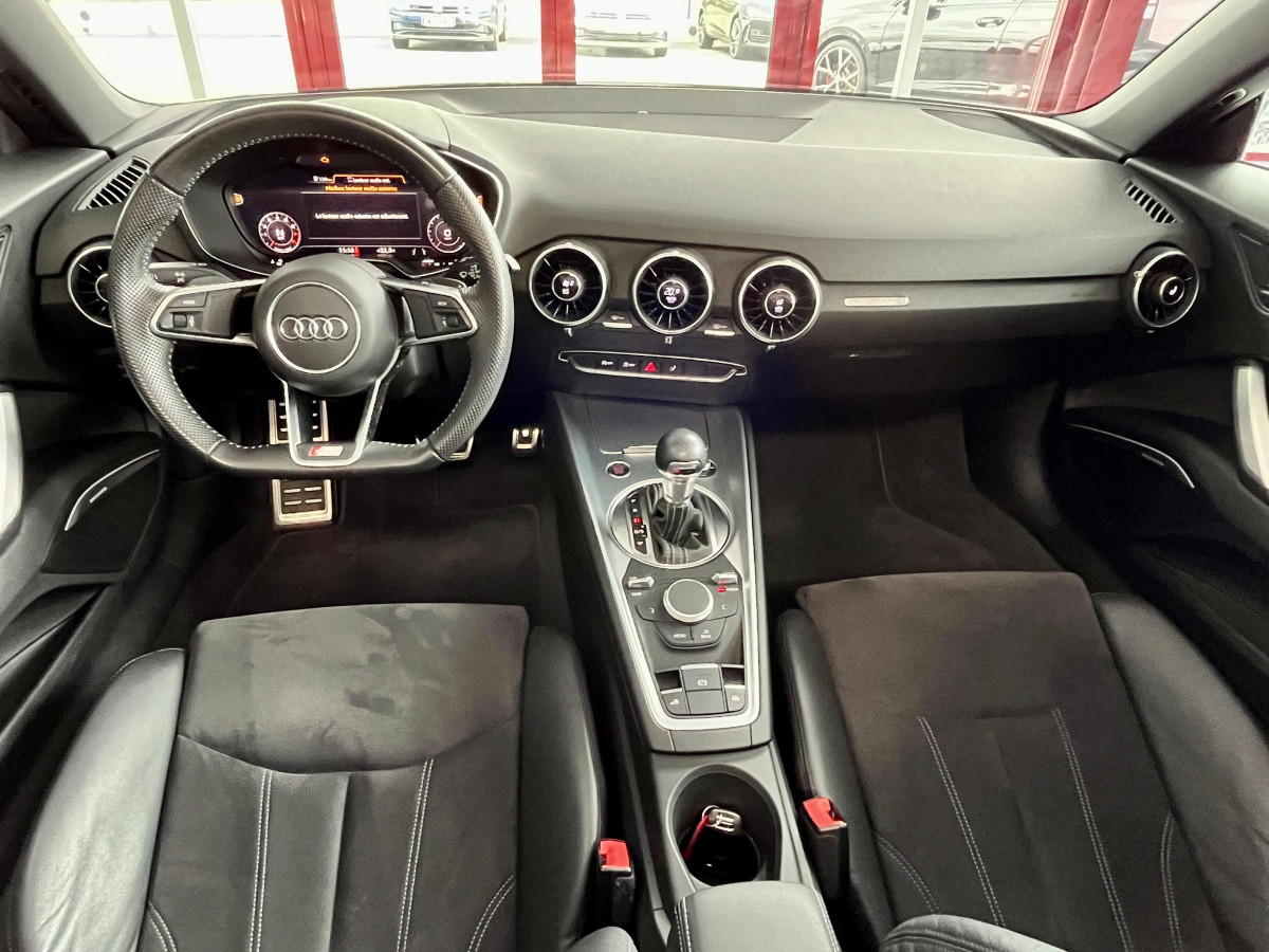 AUDI TT CABRIOLET 2,0 TFSI 230 S-LINE S-TRONIC7 QUATTRO  VIRTUAL COCKPIT HIFI B&O  KEYLESS DRIVE  SIEGES RS FEUX FULL LED JANTES 19 RS EXCELLENT ETAT