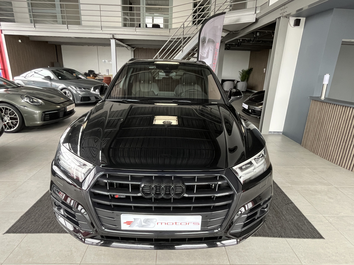 AUDI Q5 50 TDI 3,0 V6 286 BVA QUATTRO  TOIT PANORAMIQUE HIFI B&O VIRTUAL COCKPIT  KEYLESS CARPLAY GPS CAMERA MATRIX LED  SUSPENSION PNEUMATIQUE REGULATEUR LIMITEUR PARK PILOT  JANTES AUDI SPORT 21 EXCELLENT ETAT