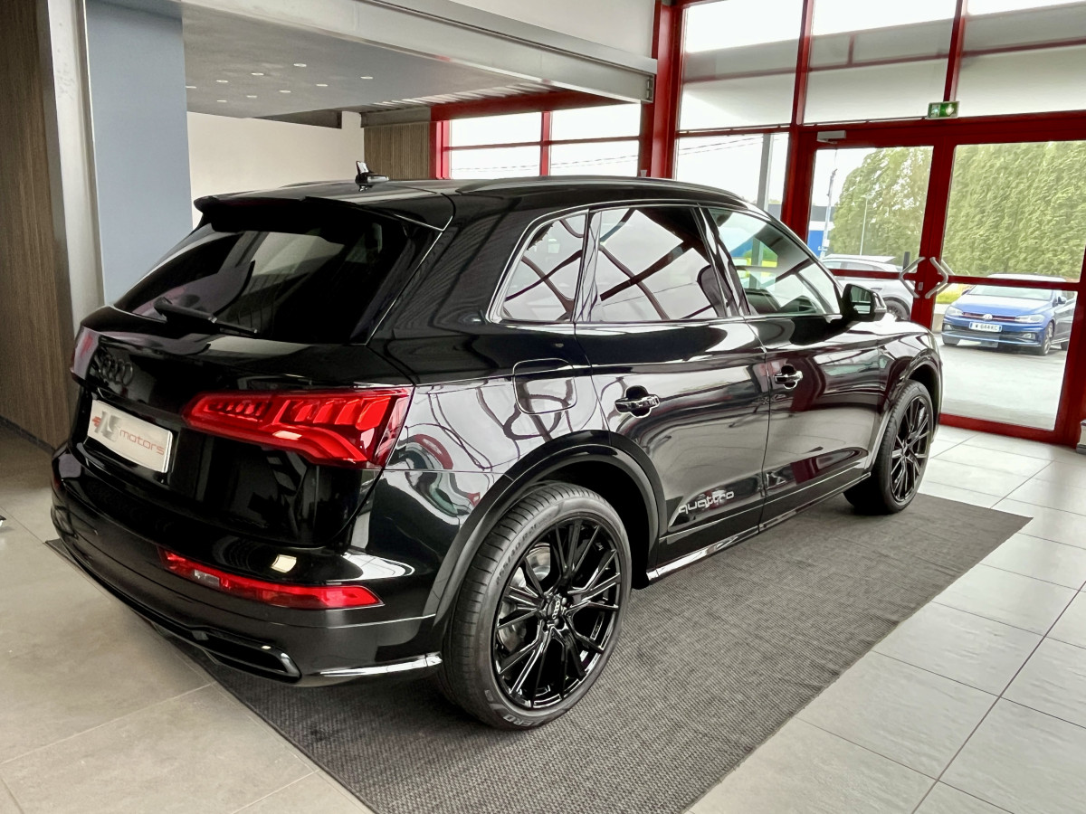 AUDI Q5 50 TDI 3,0 V6 286 BVA QUATTRO  TOIT PANORAMIQUE HIFI B&O VIRTUAL COCKPIT  KEYLESS CARPLAY GPS CAMERA MATRIX LED  SUSPENSION PNEUMATIQUE REGULATEUR LIMITEUR PARK PILOT  JANTES AUDI SPORT 21 EXCELLENT ETAT