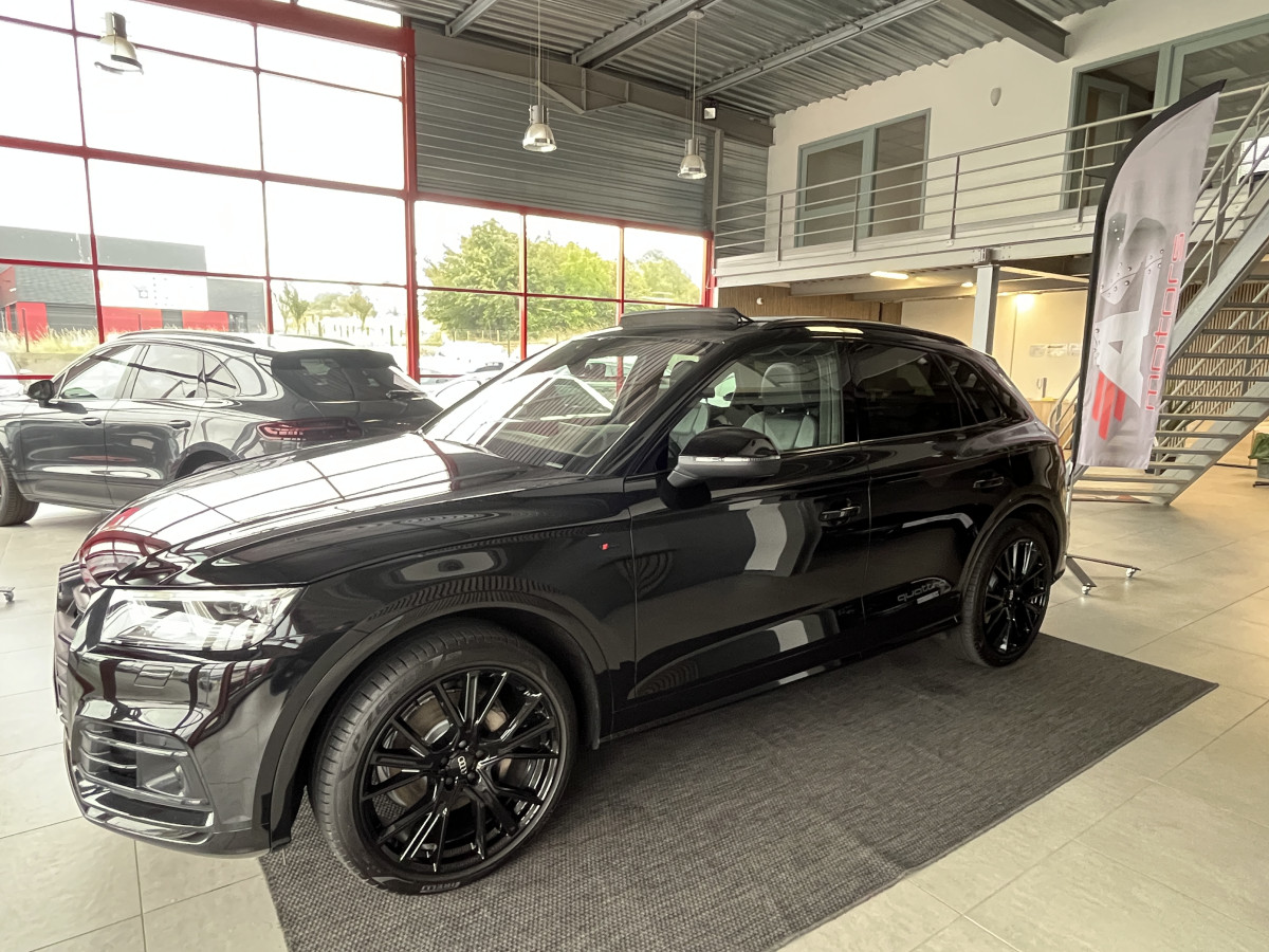 AUDI Q5 50 TDI 3,0 V6 286 BVA QUATTRO  TOIT PANORAMIQUE HIFI B&O VIRTUAL COCKPIT  KEYLESS CARPLAY GPS CAMERA MATRIX LED  SUSPENSION PNEUMATIQUE REGULATEUR LIMITEUR PARK PILOT  JANTES AUDI SPORT 21 EXCELLENT ETAT
