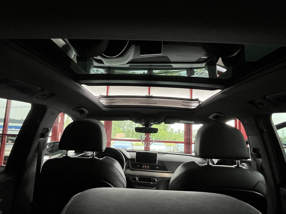 AUDI Q5 50 TDI 3,0 V6 286 BVA QUATTRO  TOIT PANORAMIQUE HIFI B&O VIRTUAL COCKPIT  KEYLESS CARPLAY GPS CAMERA MATRIX LED  SUSPENSION PNEUMATIQUE REGULATEUR LIMITEUR PARK PILOT  JANTES AUDI SPORT 21 EXCELLENT ETAT