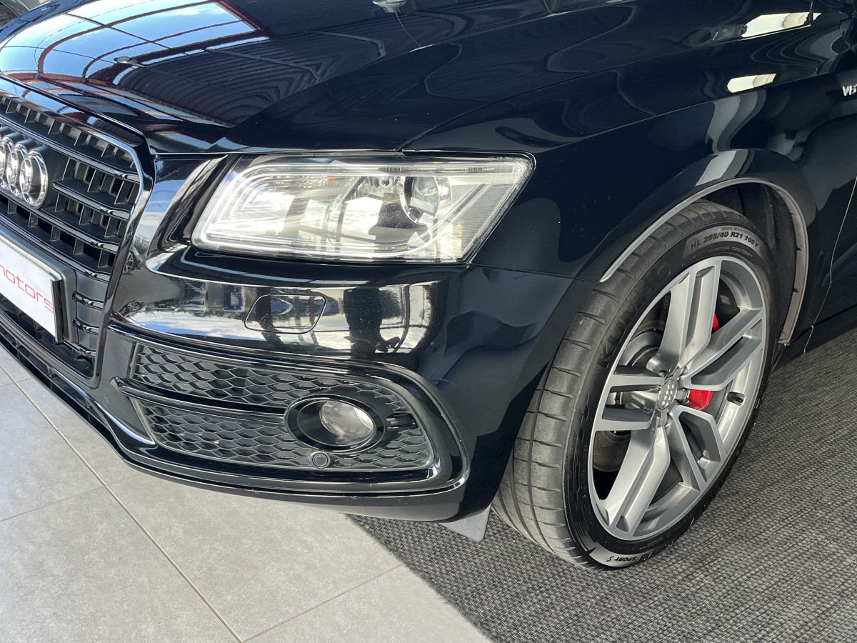 AUDI SQ5 3,0 V6 TDI 340 PLUS  BVA8 QUATTRO  ATTELAGE TOIT PANORAMIQUE OUVRANT  GPS CAMERA HIFI B&O REGULATEUR ADAPTATIF  KEYLESS BI-XENON  PARK PILOT DRIVE SELECT SIEGES MATELASSÉ JANTES 21 EXCELLENT ETAT