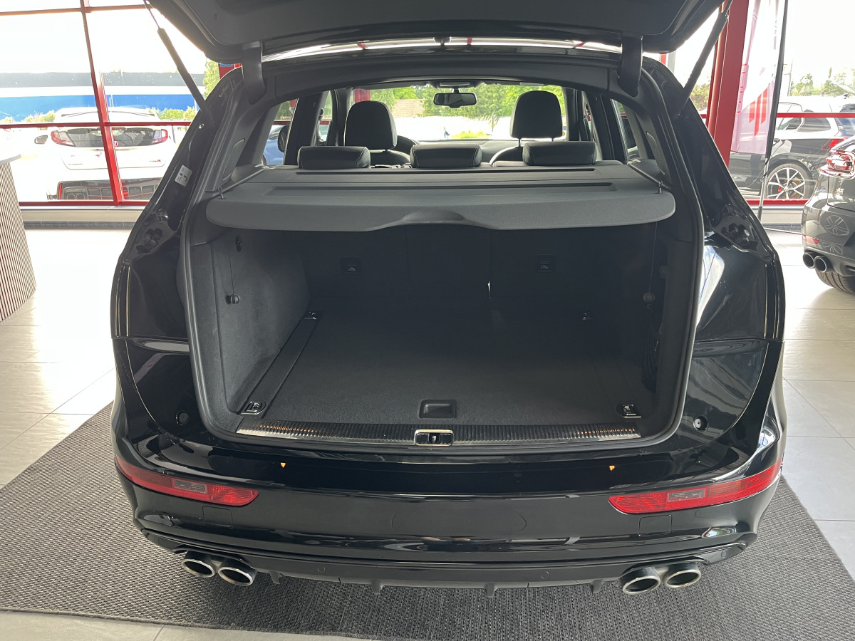 AUDI SQ5 3,0 V6 TDI 340 PLUS  BVA8 QUATTRO  ATTELAGE TOIT PANORAMIQUE OUVRANT  GPS CAMERA HIFI B&O REGULATEUR ADAPTATIF  KEYLESS BI-XENON  PARK PILOT DRIVE SELECT SIEGES MATELASSÉ JANTES 21 EXCELLENT ETAT