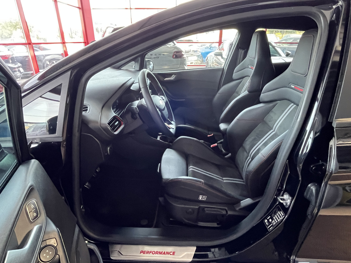 FORD FIESTA ST 1,5 200 PHASE 2  PACK PERFORMANCE DIFFERENTIEL A GLISSEMENT  GPS CAMERA REGULATEUR LIMITEUR  PACK HIVER FULL LED KEYLESS VIRTUAL COCKPIT ETAT NEUF