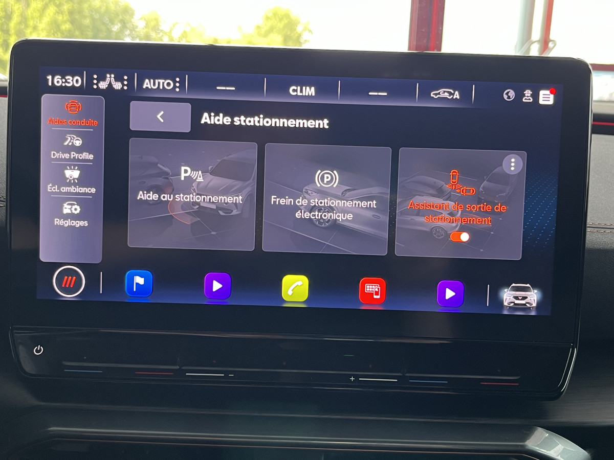 CUPRA FORMENTOR 2,0 TDI 150  GPS CAMERA KEYLESS FULL LED APPLE CARPLAY VIRTUAL COCKPIT PARK PILOT DRIVE PROFILE REGULATEUR LIMITEUR JANTES 19 PACK HIVER EXCELLENT ETAT