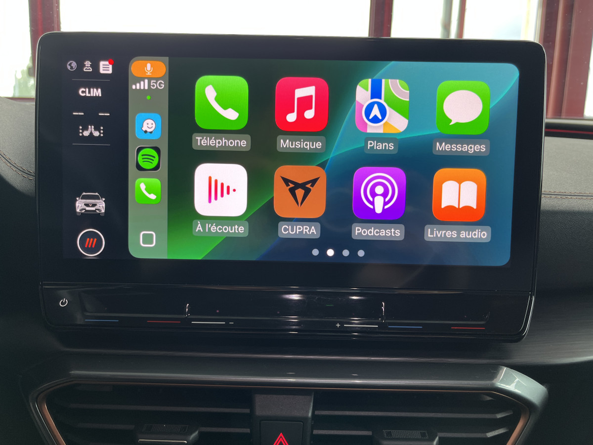 CUPRA FORMENTOR 2,0 TDI 150  GPS CAMERA KEYLESS FULL LED APPLE CARPLAY VIRTUAL COCKPIT PARK PILOT DRIVE PROFILE REGULATEUR LIMITEUR JANTES 19 PACK HIVER EXCELLENT ETAT