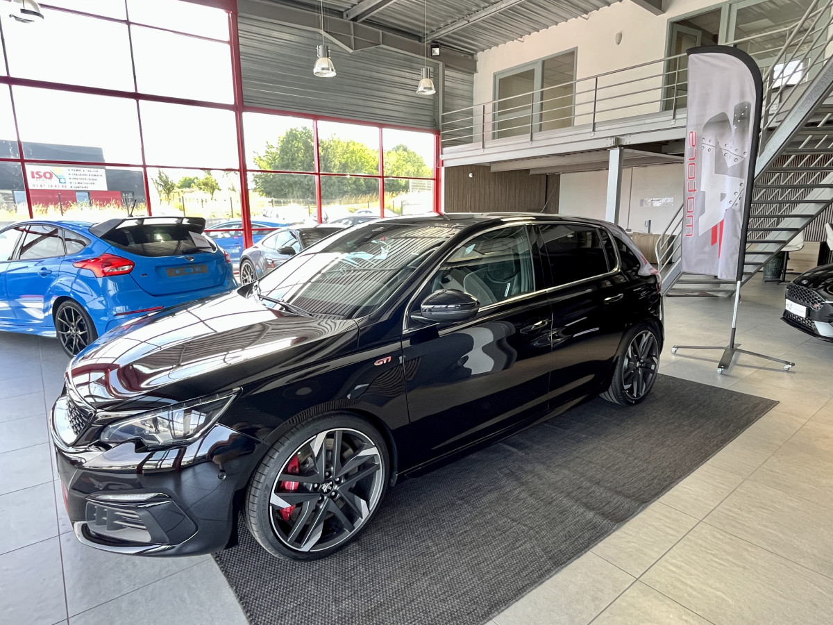PEUGEOT 308 GTI 1,6 263 PHASE 2 TOIT PANORAMIQUE GPS CAMERA KEYLESS  HIFI DENON REGULATEUR LIMITEUR APPLE CARPLAY DIFFERENTIEL A GLISSEMENT JANTES 19 PARK ASSIST