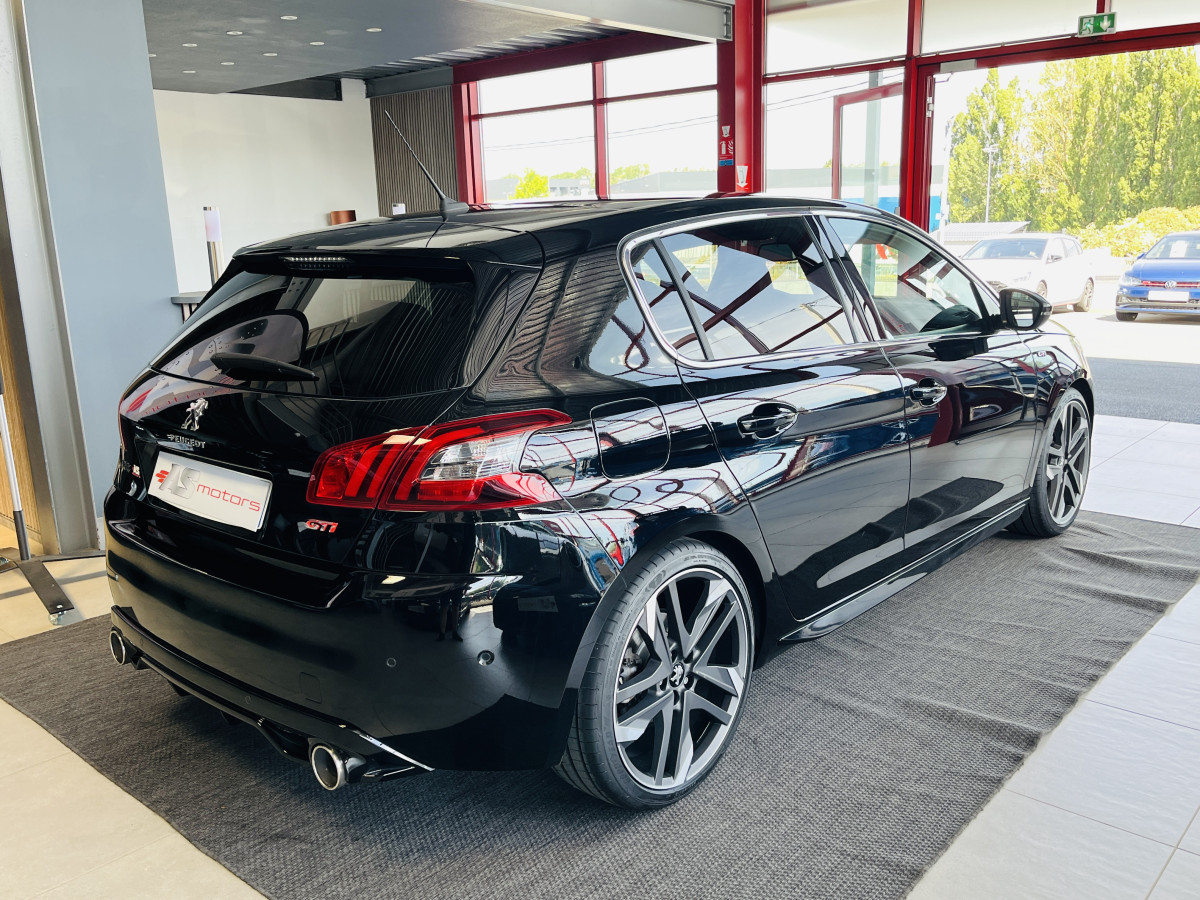 PEUGEOT 308 GTI 1,6 263 PHASE 2 TOIT PANORAMIQUE GPS CAMERA KEYLESS  HIFI DENON REGULATEUR LIMITEUR APPLE CARPLAY DIFFERENTIEL A GLISSEMENT JANTES 19 PARK ASSIST