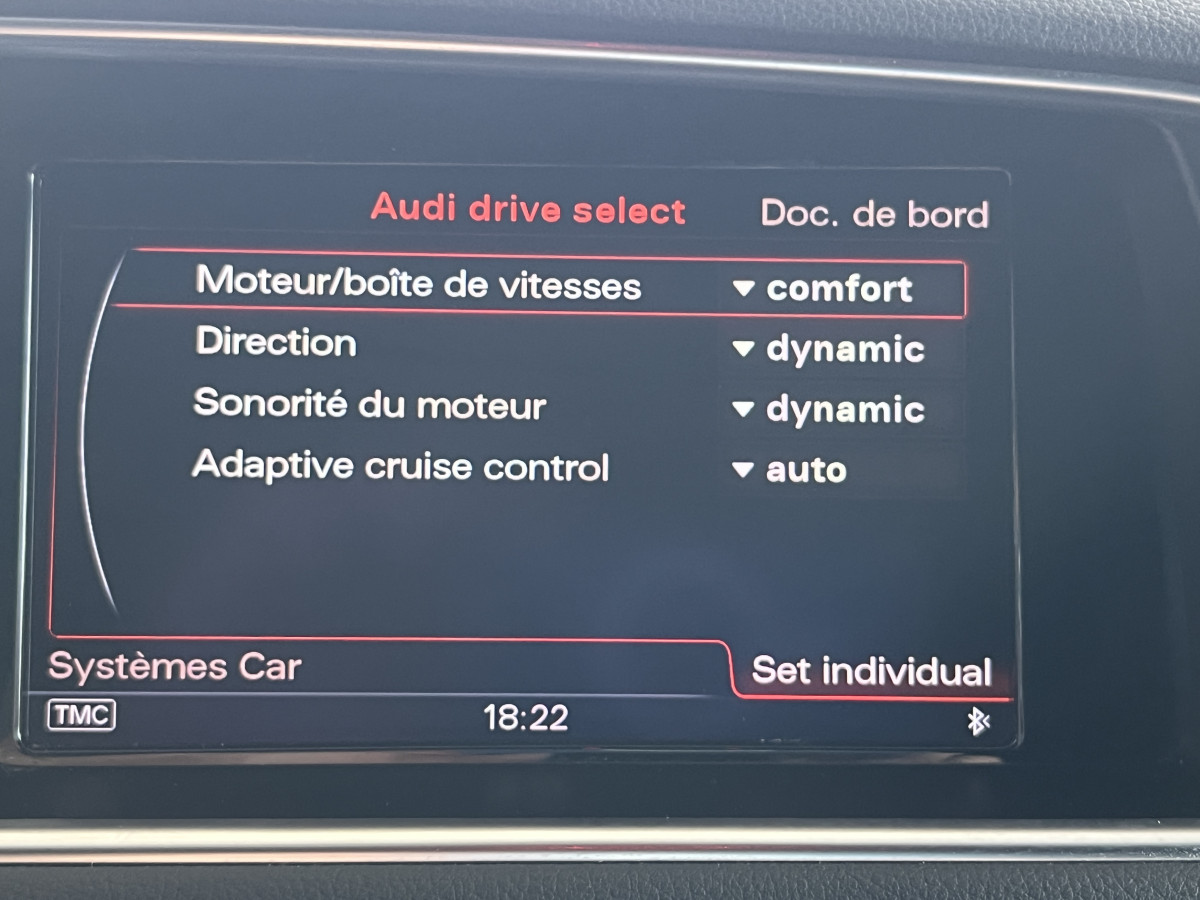 AUDI SQ5 3,0  TDI V6 326 COMPETITION  BVA8 QUATTRO ATTELAGE  GPS HIFI B&O KEYLESS REGULATEUR ADAPTATIF  BI-XENON  PARK PILOT  DRIVE SELECT JANTE 21  EXCELLENT ETAT